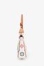 Louis Vuitton 2004 White/Multicolour Monogram Pochette Accessoires Shoulder Bag
