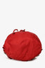 Prada Red Nylon Backpack