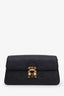 Louis Vuitton Black Monogram Empreinte Leather Wallet On Chain