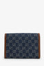 Gucci Blue GG Denim Mini Dionysus Wallet on Chain