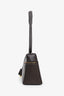 Loro Piana Chocolate Brown Smooth Leather L27 Bag
