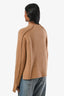 Rejina Pyo Camel Cashmere Long Sleeve Sweater Size S