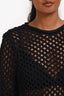 T by Alexander Wang Navy Knitted Long Sleeve Top Size S-M
