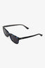 Gucci Navy Tortoise Acrylic Rectangle Sunglasses