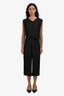 Pleats Please Issey Miyake Black Pleated Jumper Size 3