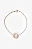 Tiffany & Co. Sterling Silver Two Tone 1837 Interlocking Circles Bracelet