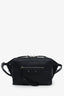 Balenciaga Black Leather Motocross Papier Zip Around Belt Bag