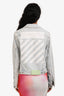 Off-White Light Wash Denim Jacket Estimated Size XS-S