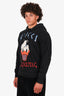 Gucci x Disney Black Donald Duck Print Hoodie Size M Mens