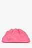 Bottega Veneta Pink Leather Mini Pouch Bag