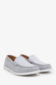 Christian Dior Grey Suede Granville Oblique Loafer Size 44 Mens