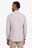 Loro Piana Purple Cotton Silk Button Up Shirt Size M Men's