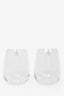 Tiffany & Co. Crystal Stemless Wine Glasses Set of 2