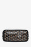 Goyard 2023 Black Anjou Mini Tote Bag with Pouch