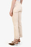 Dorothee Schumacher Cream Denim High Waisted Straight Leg Jeans Size 3