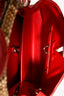 Louis Vuitton Red Taurillon Leather Python Capucines BB Top Handle Bag