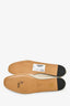 Le Monde Beryl Beige Leather Regency Flats Size 38