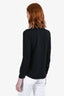 Theory Black Cotton Button Down Long Sleeve Shirt Size S