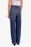 The Row Blue Cotton Straight Leg Jeans Size 32