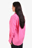 Frame Pink Cotton Oversized Vacation Shirt Size M