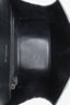 Balenciaga Black Croc Embossed Small Hourglass Top Handle Bag With Strap