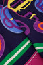 Hermès Multicoloured Printed Silk Triangle Scarf