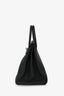 Hermès 2016 Black Blue Verso Interior Togo Birkin 35 PHW