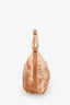Prada Beige Tie-Dye Embroidered Braided Rope Strap Hobo Shoulder Bag
