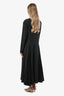 Tibi Black Silk and Nylon Pleated Dress Size 0