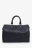 Louis Vuitton 2008 Black Epi Leather Speedy Bandouliere 30