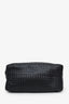Bottega Veneta Black Intrecciato Woven Leather Hobo Bag