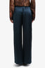 Sablyn Green Silk Gemma Pull On Pants Size M