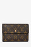 Louis Vuitton 2002 Monogram Coated Canvas 'Alexandra' Wallet