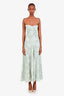 House Of CB Green Lace Maxi Dress Size XS