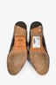 Hermès Black Leather Studded Monk Loafers Size 36