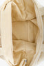 Pre-loved Chanel™ Beige/Gold Cotton Terry Cloth Fringe Tote Towel Pouch Set