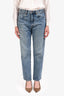 R13 Blue Straight Leg Mid Rise Jeans Size 25