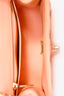Pre-loved Chanel™ 2022 Pink Sakura Quilted Lambskin Mini Square Flap Bag