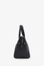 Valentino Black Calfskin Leather Small Rockstud Tote Bag with Strap