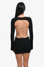 Camila Coehlo Black Elena Backless Elena Mini Dress Size XXS