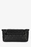 Pre-loved Chanel™ Pre-Fall Winter 2026 Black Quilted Lambskin Drawstring Clutch