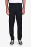 Prada Black Tapered Trousers Size 48