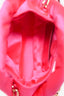 Stuart Weitzman Pink Satin The Moda Mini Tote with Chain