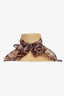 Eugenia Kim Mirabel Leopard Pint Straw Sun Hat