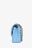 Pre-loved Chanel™ 2022+ Blue Caviar Leather Small Classic Double Flap Bag