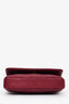 Pre-loved Chanel™ Burgundy Lambskin Mini Coco Hearts Micro Bag