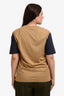 Loewe Brown/Blue Cotton Anagram T-Shirt Size M