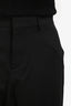 DSQUARED2 Black Cuffed Cropped Trousers Size 44