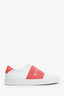 Givenchy White/Pink Leather 'Urban Street' Sneakers Size 39