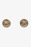 Pre-loved Chanel™ Silver Round CC Stud Earrings